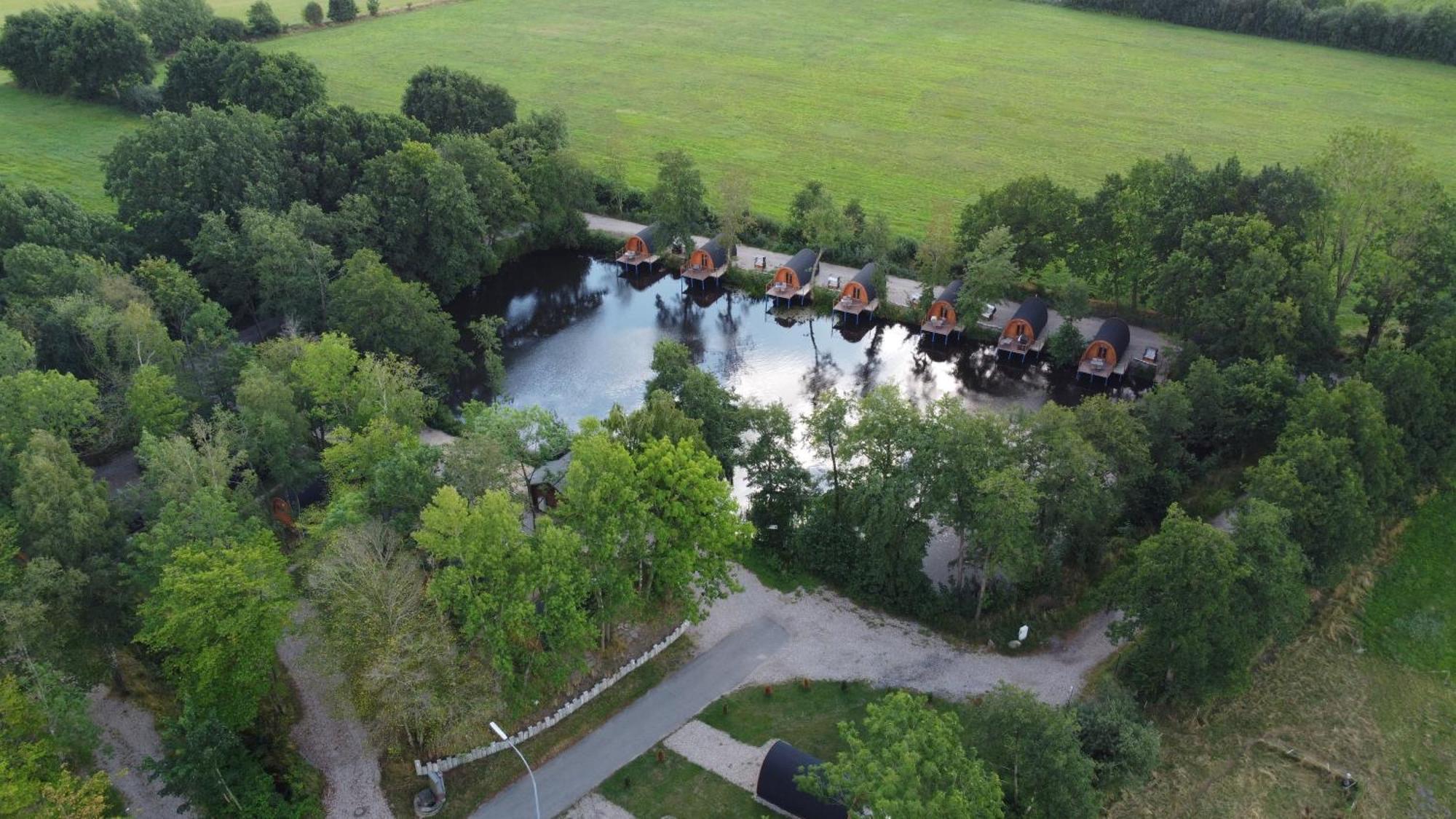 23 Familien Premium Pods "Juist" Villa Silberstedt Exterior photo